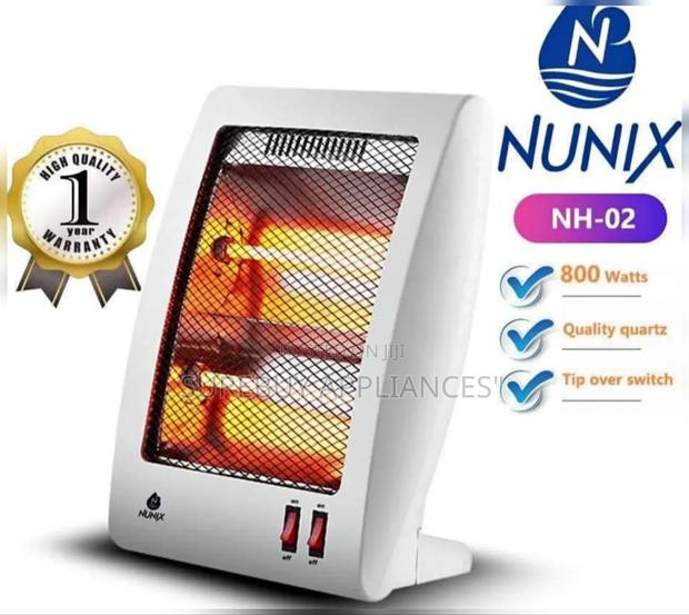 Nunix Portable Electric Room Heater With Overheat Protection