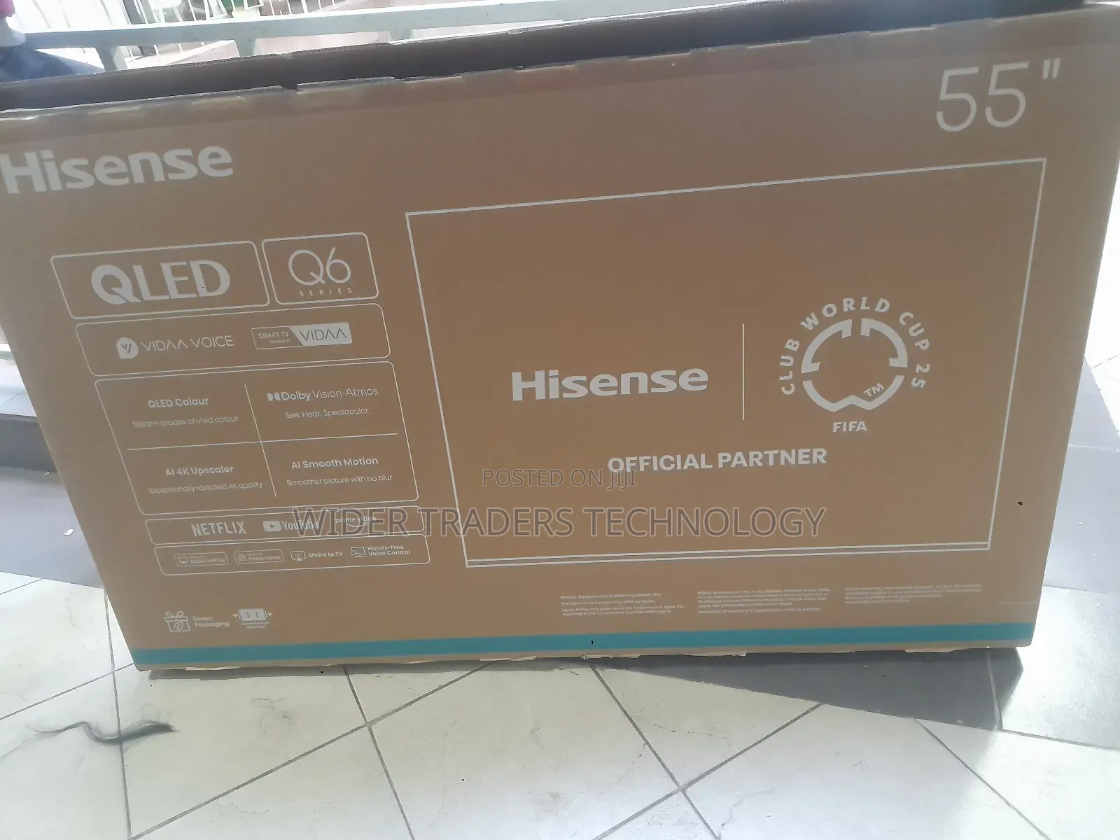 Hisense 55" Q6 Series Qled Smart Tv