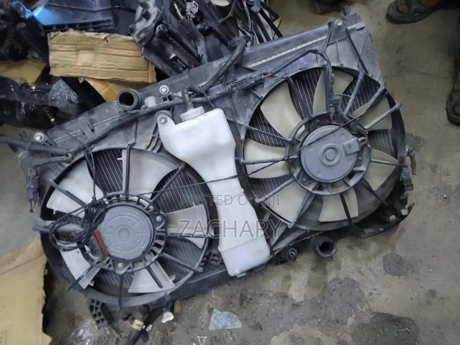 Honda Civic Radiator Complete With Fans Ex Japan