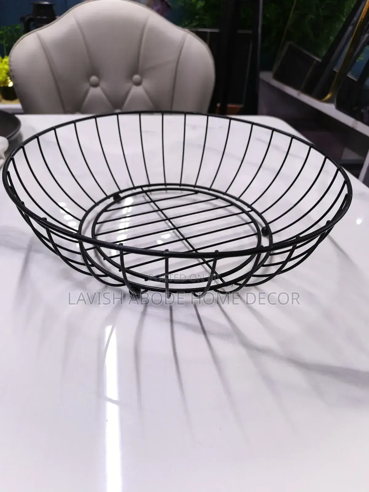 Large Countertop Fruit Bowl