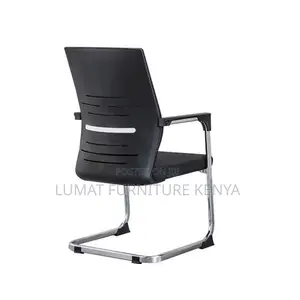 Mesh Visitors Chair With Sled Base