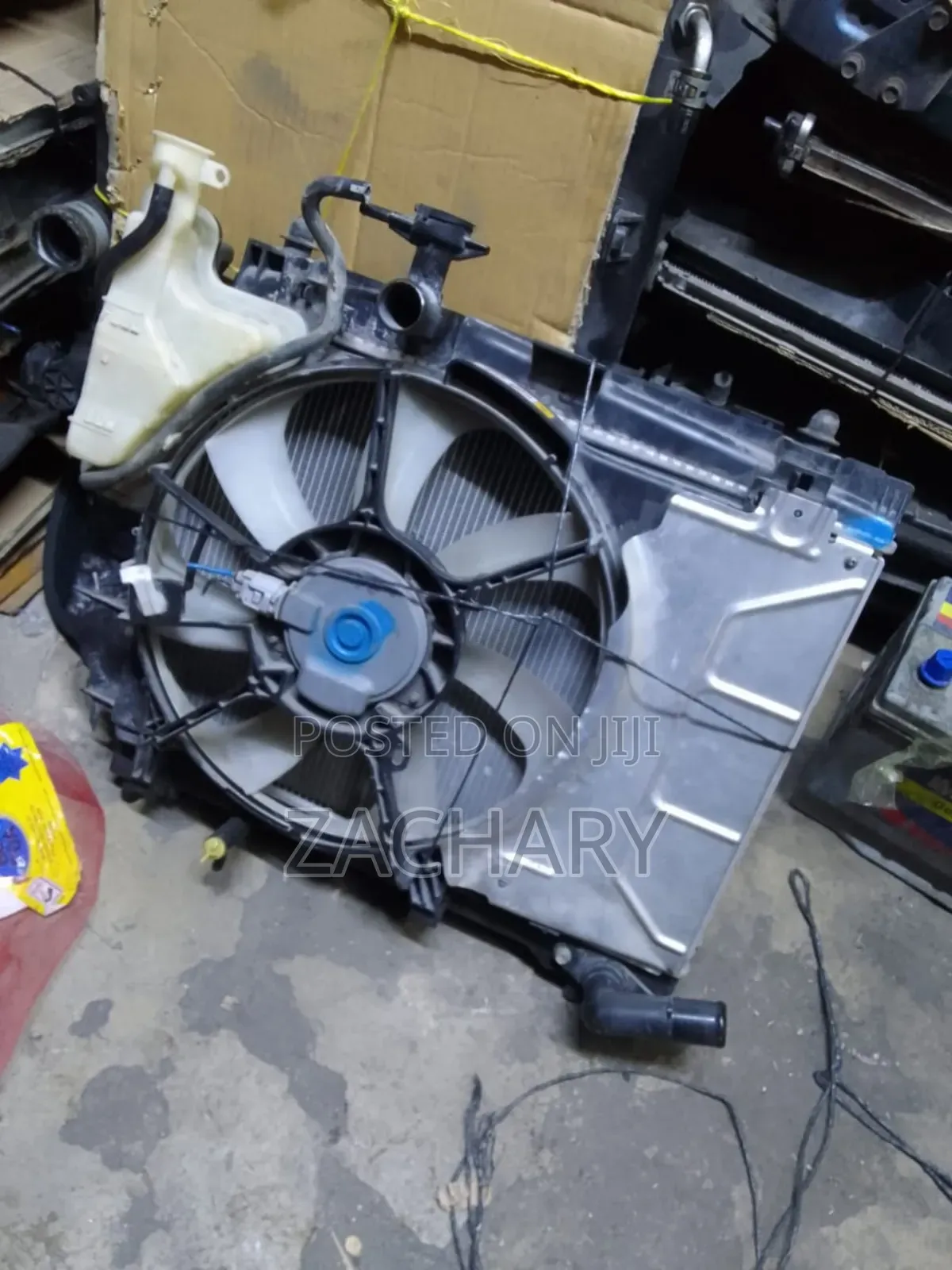 Axio 165 Radiator Complete With Fans Ex Japan
