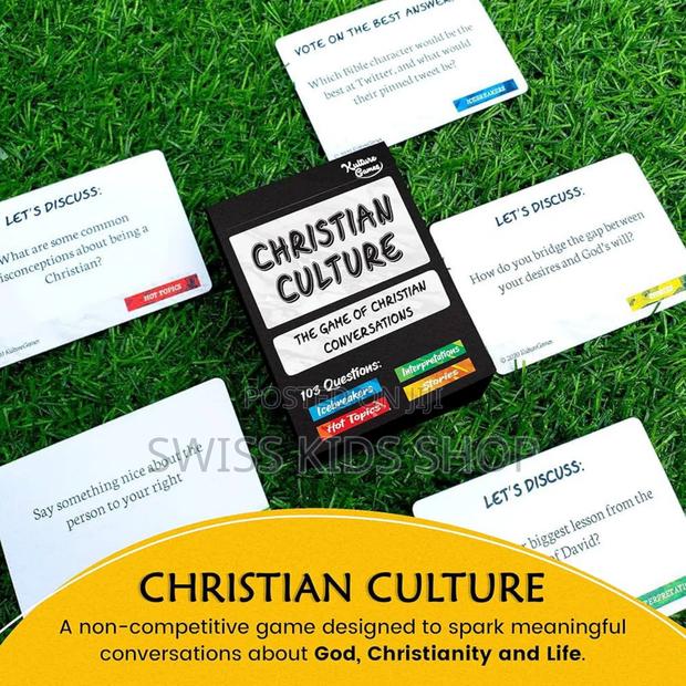 Christian Culture Game / Church Games / Family Game