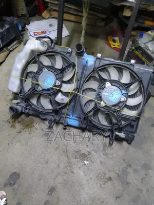 Prado 120 Radiator Complete With Fans Ex Japan