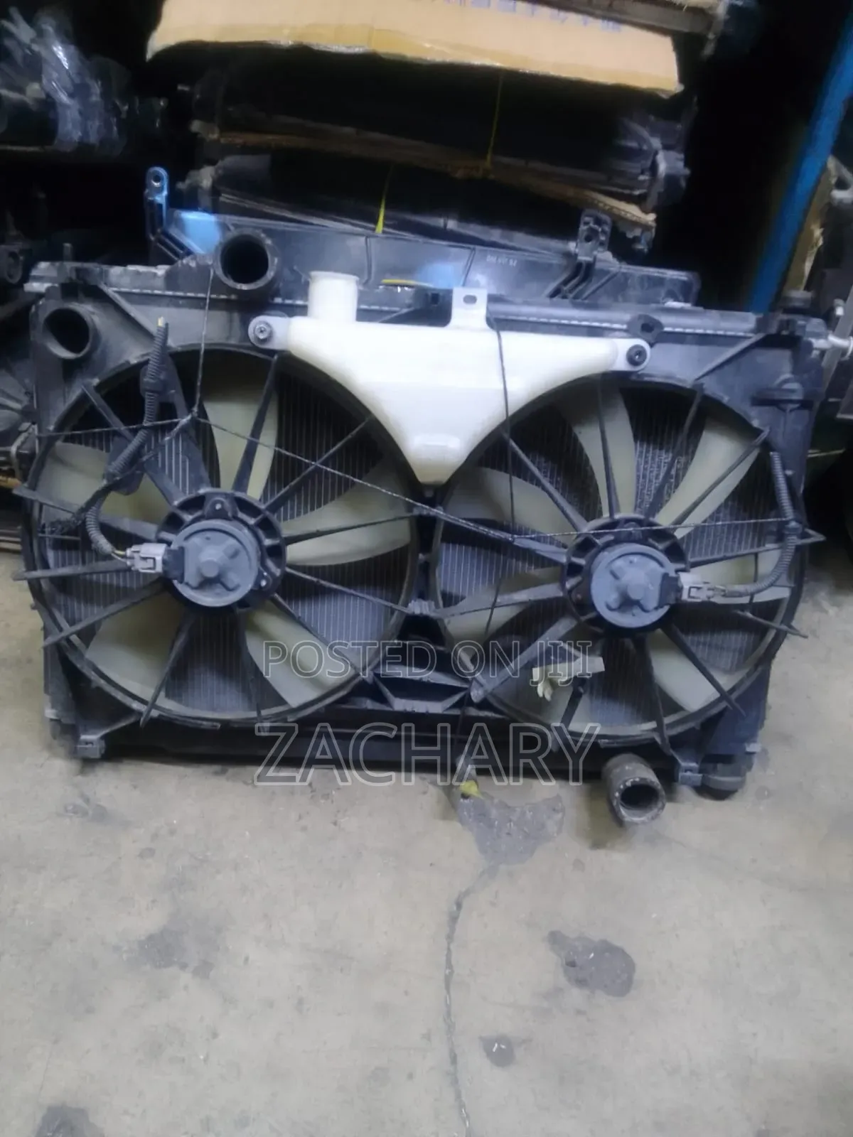 Estima Radiator Complete With Fans Ex Japan