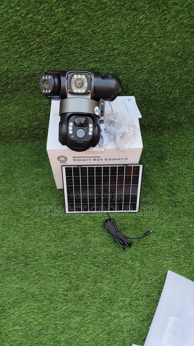 V380 3 Lens Surveillance Camera – Remote Monitoring - main view