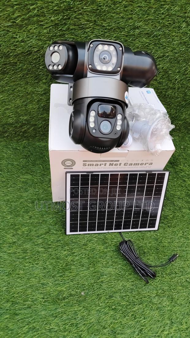 V380 Triple Eye Security Camera – Full Room Coverage - main view