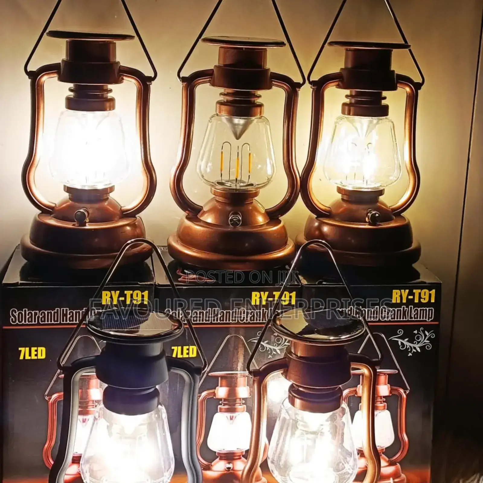 Rechargeable Solar Lamp