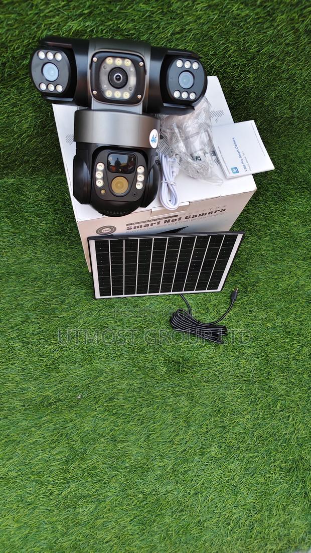 V380 Security 4g Camera – 3 Lenses, Dual Light, Motion Alarm - main view