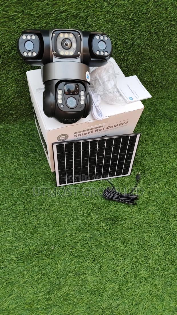 V380 Triple Lens Ai Camera – Hd Vision,Light Alarm - main view