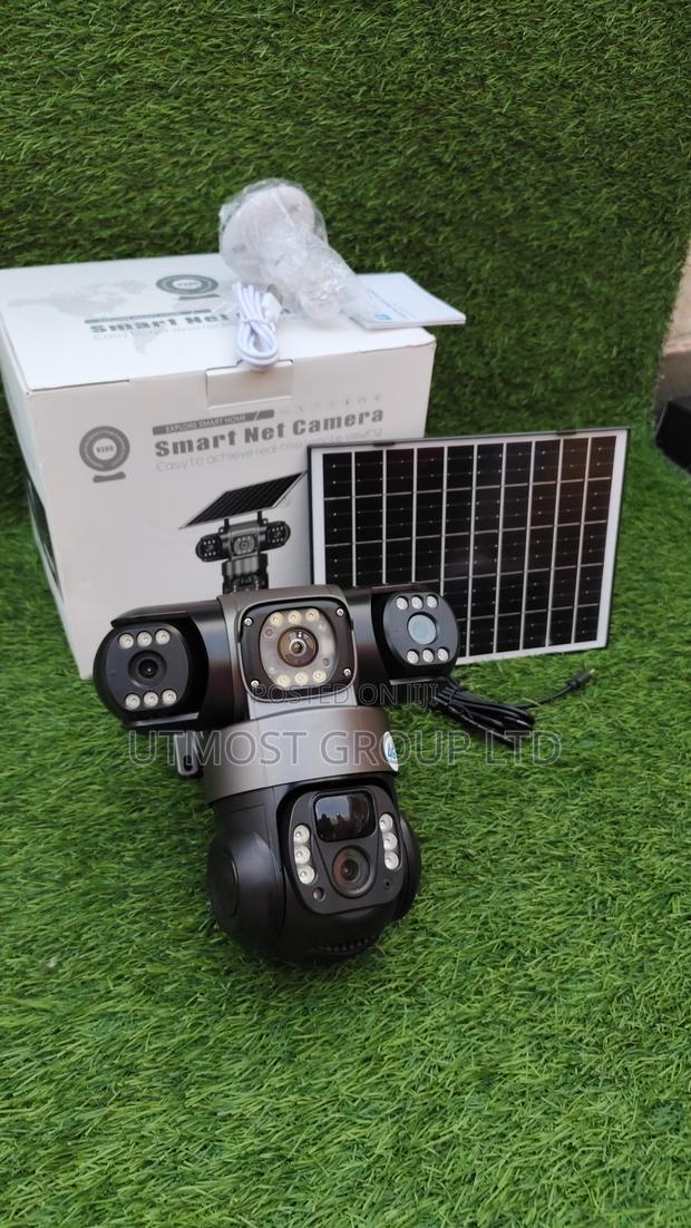 V380 4g Triple Lens Smart CCTV – Wireless, Waterproof Durable - main view