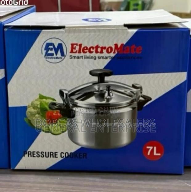 Electromate 7litres Manual Pressure Cooker