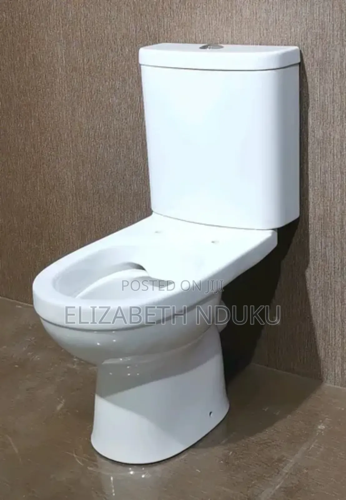 White Close Couple Toilet Seat