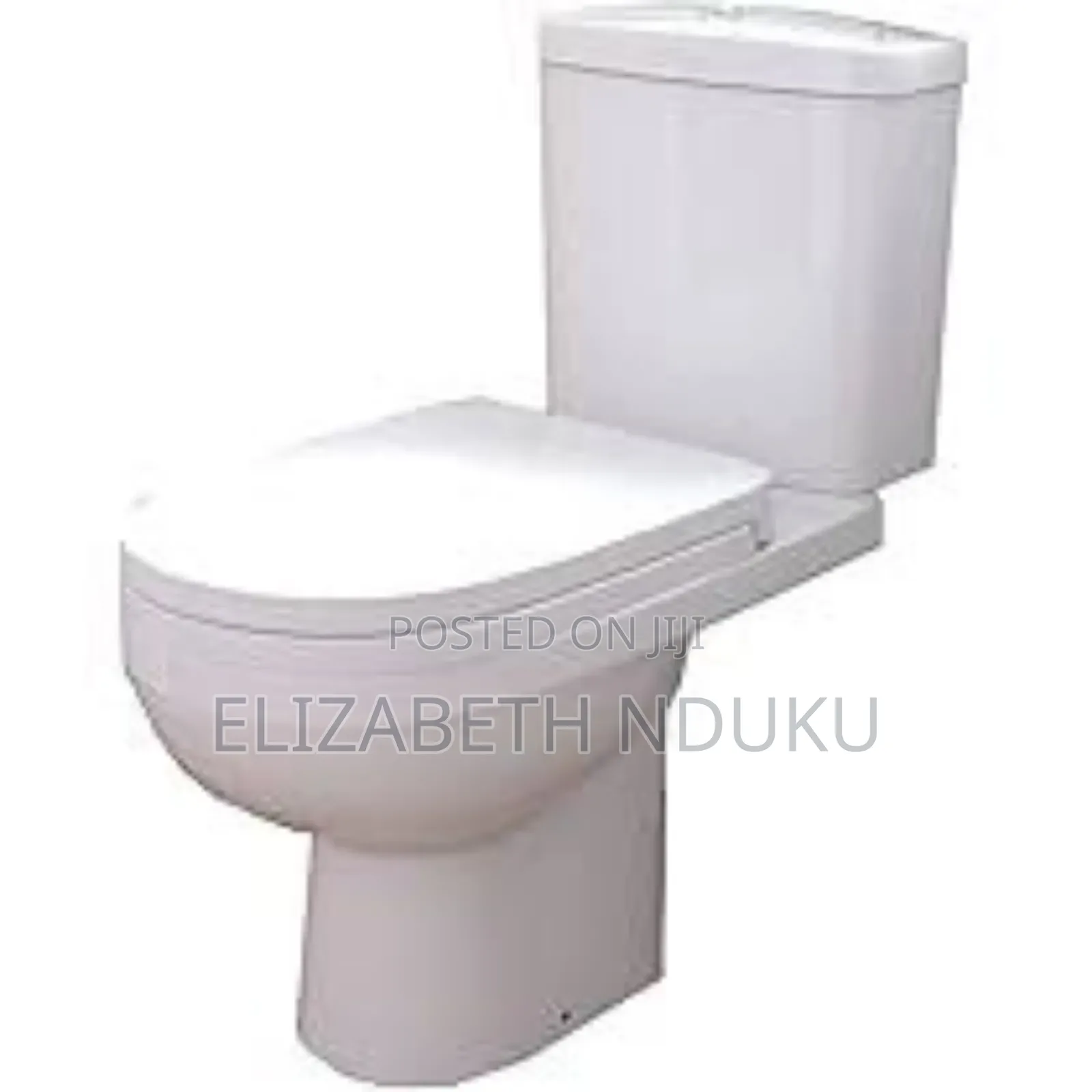 Efficient White Close Couple Toilet Seat