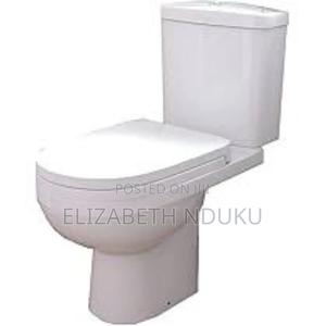 Efficient White Close Couple Toilet Seat - thumbnail 2