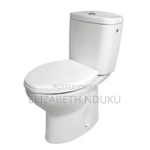 Comfortable White Close Couple Toilet Seat
