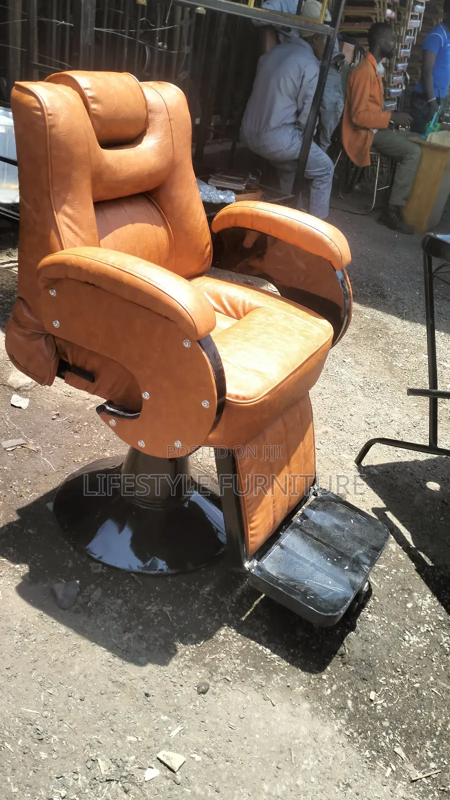 Barber Chairs Brown