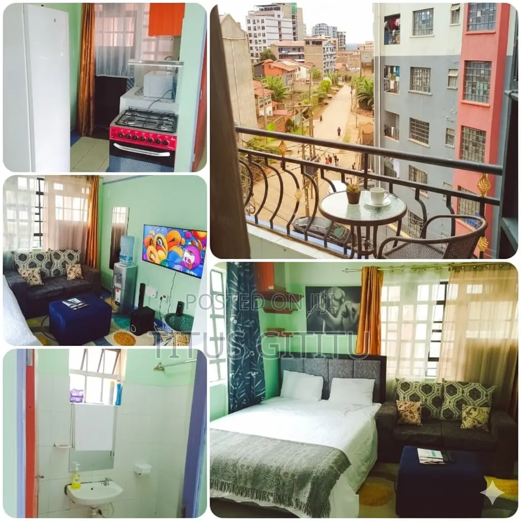 Studio Airbnb in Kasarani | Furnished | Free Parking Wifi