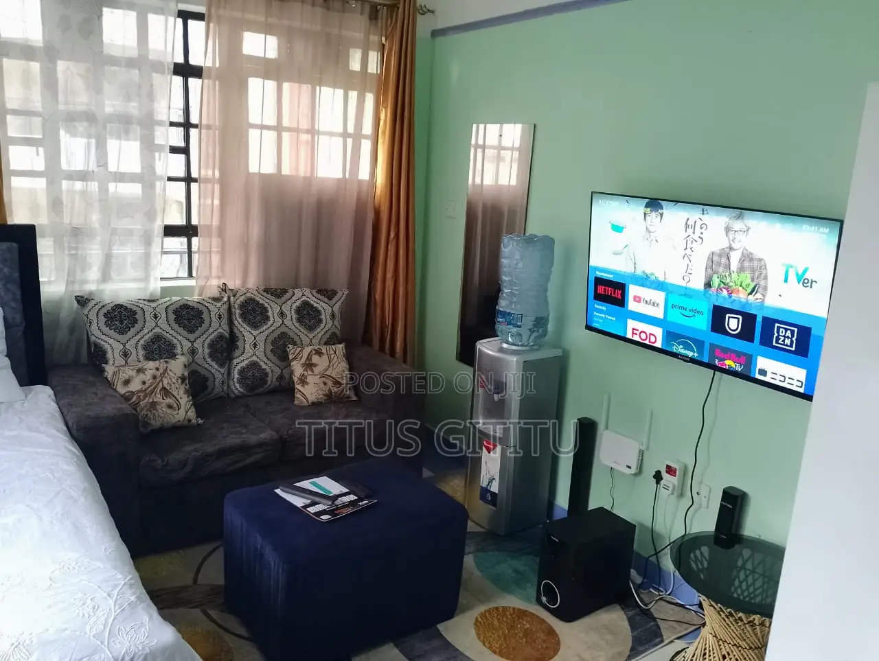 Studio Airbnb in Kasarani | Furnished | Free Parking Wifi