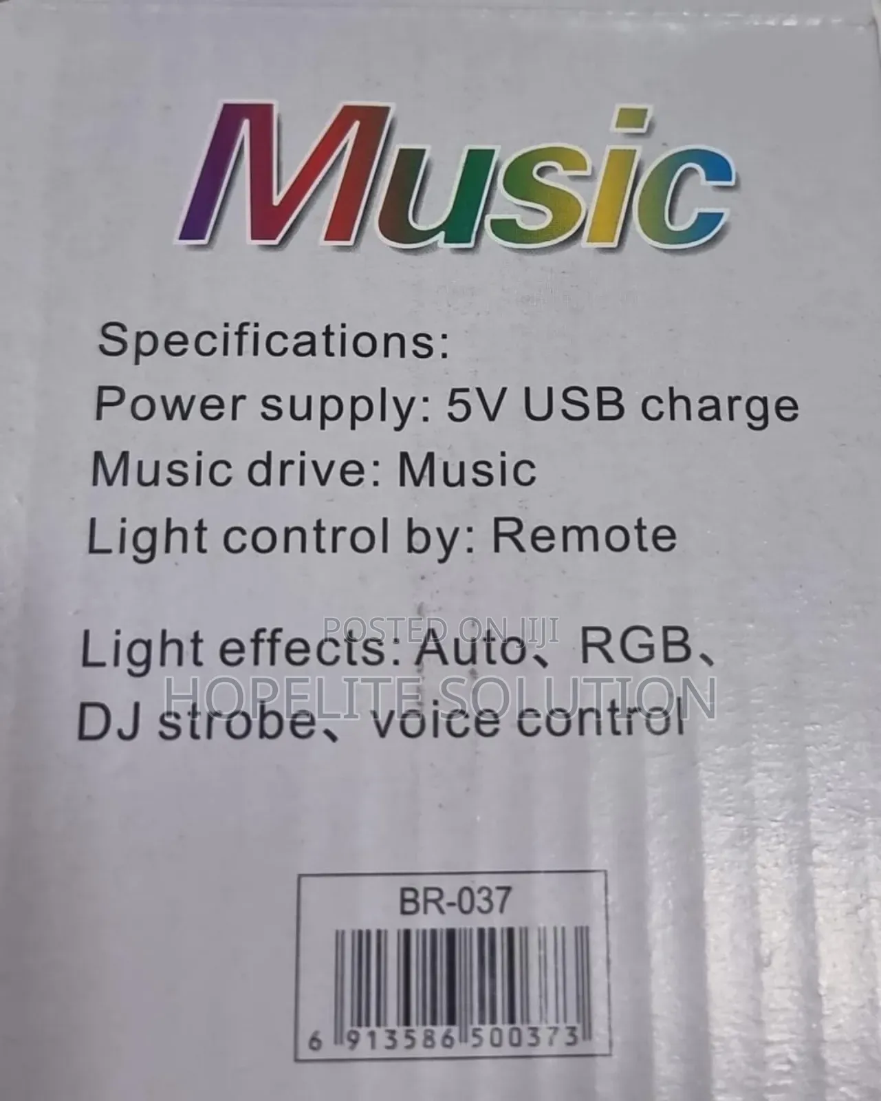 Mini Music Magic Lamp
