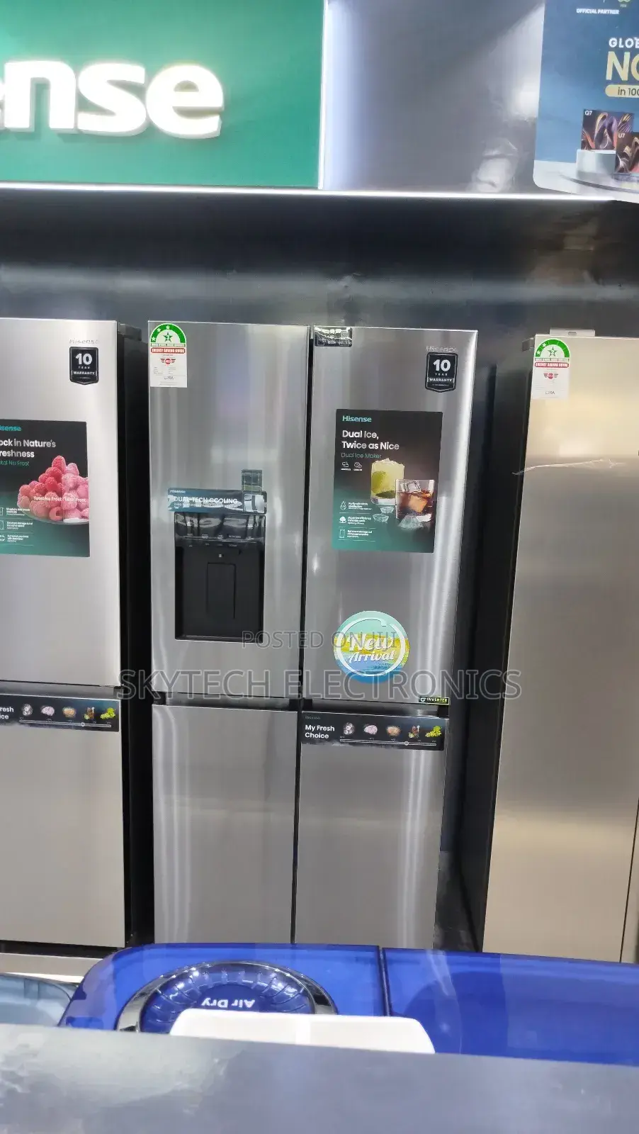 Hisense Fridge 470litres Ref470drz