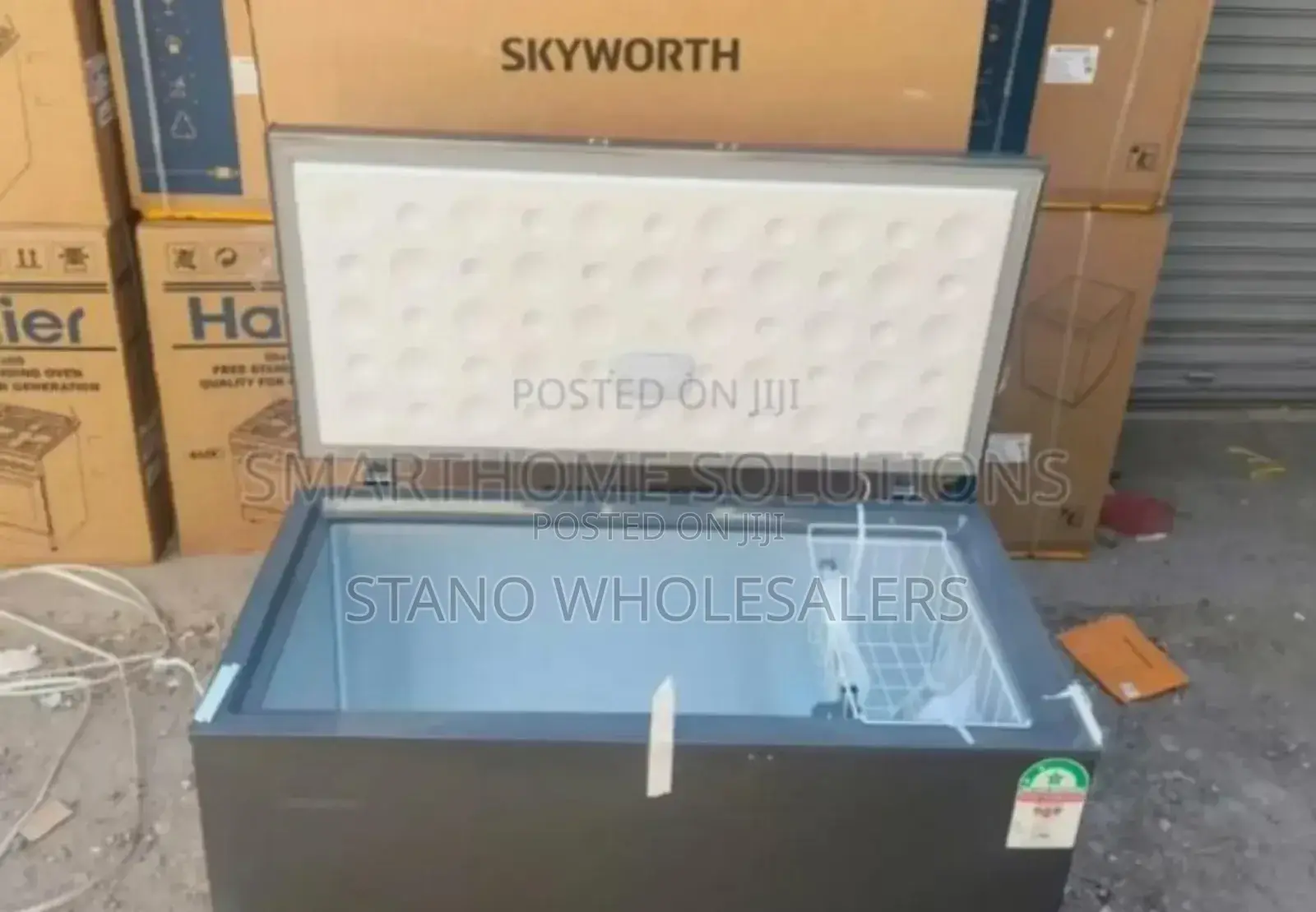 Colour Grey Big - Skyworth 264l Freezer