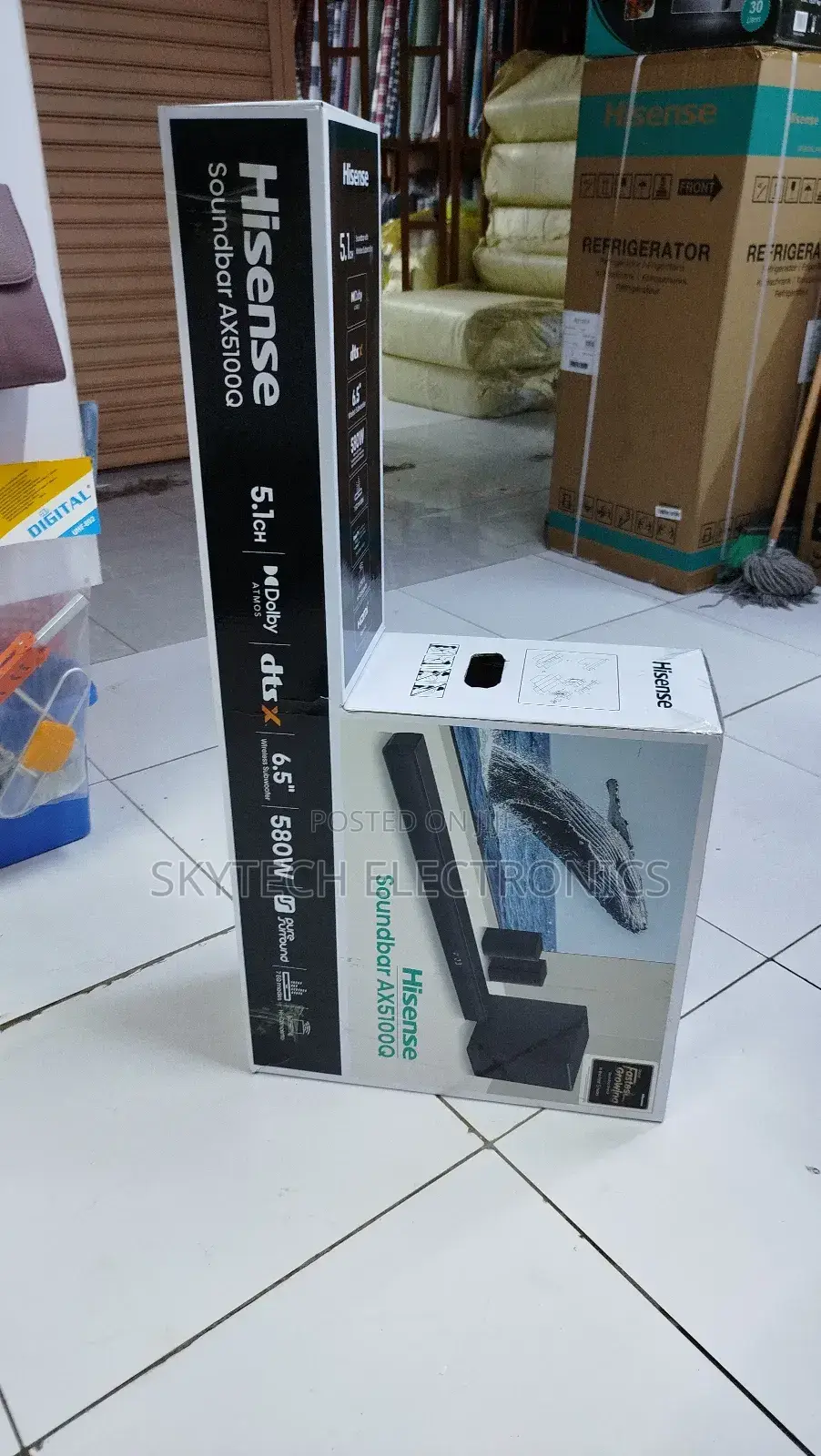 Hisense Soundbar Ax5100q 5.1 Channel