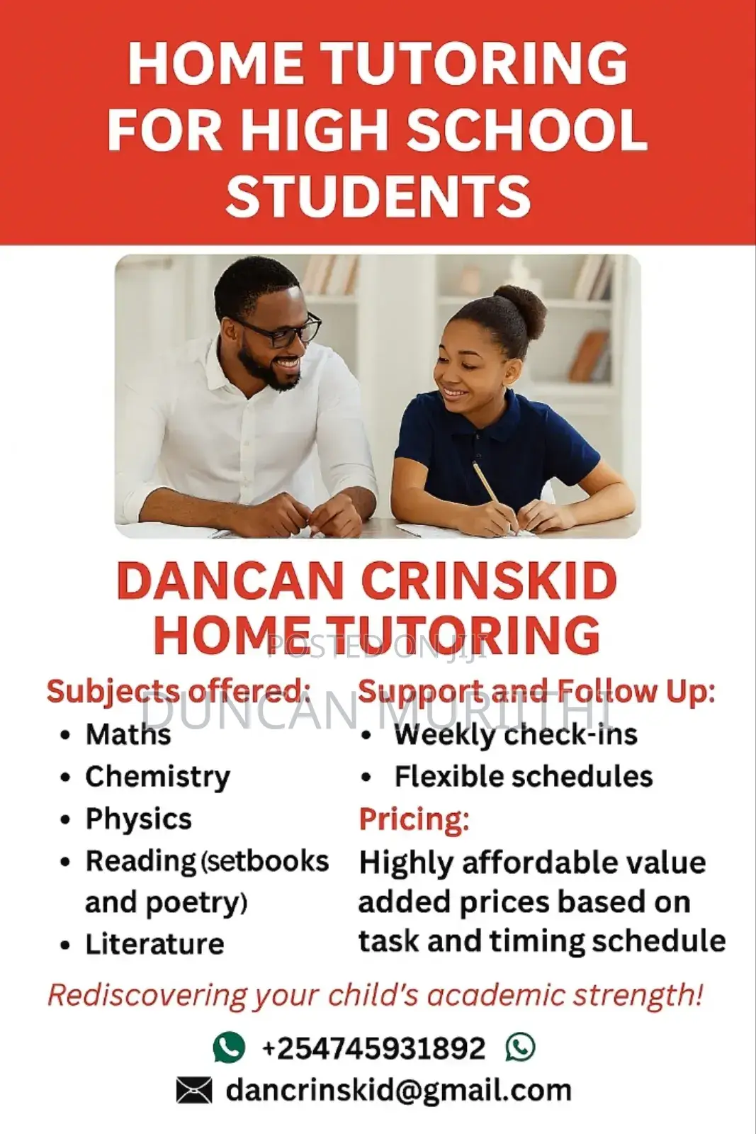 Home Tutoring For High School Students (With Value Addition Package)
