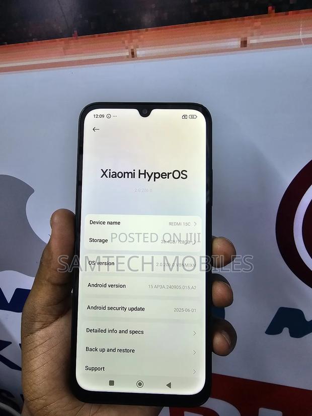 Xiaomi Redmi 15C 4G 128 GB Black - thumbnail 4