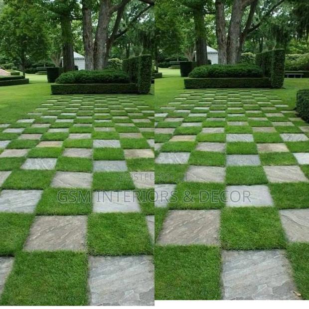 Artificial Green Grass Carpets Decor on Mazeras