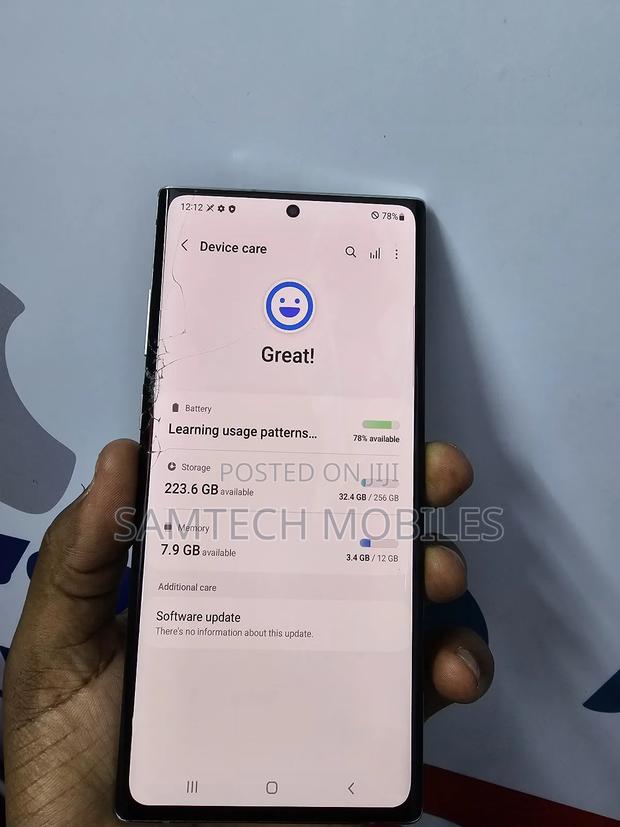 Samsung Galaxy Note 10 Plus 5G 256 GB Silver - thumbnail 4