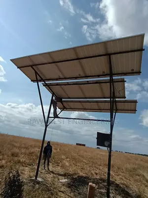 Solar Structure And Solar Water Pump Installation