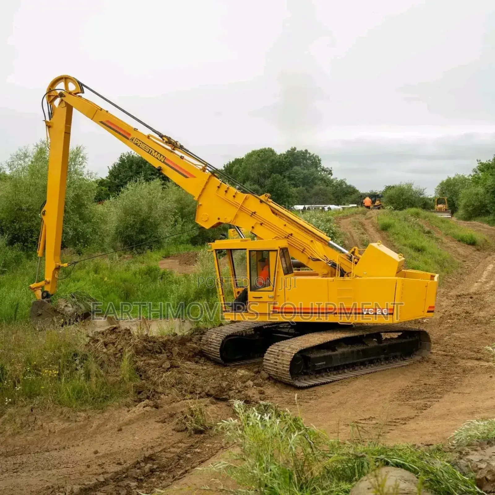 Long Reach Boom Excavator for Hire