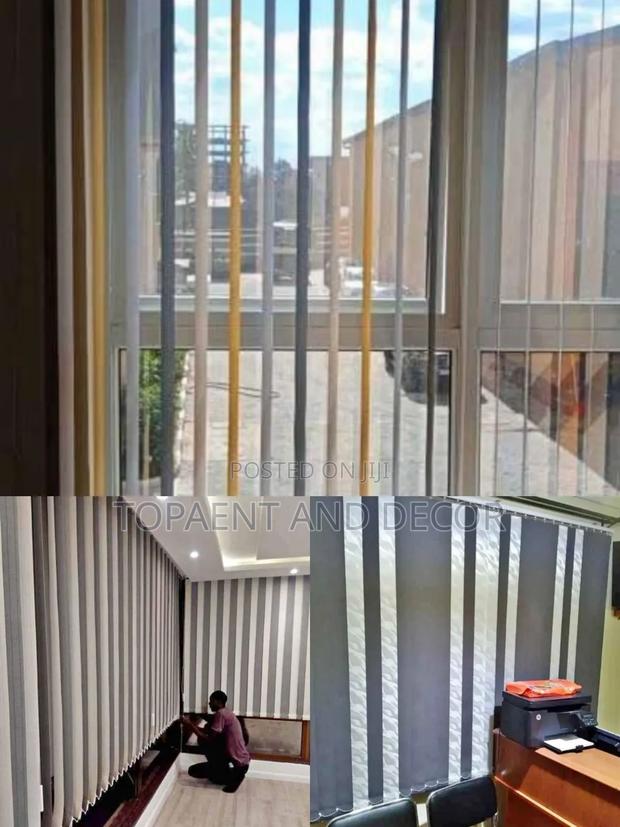 Premium Day and Night Vertical Window Blinds With Elegant Look - main view