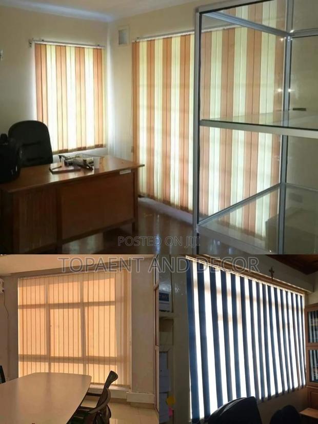 Office Decor Vertical Window Blinds With Sleek and Functional - main view