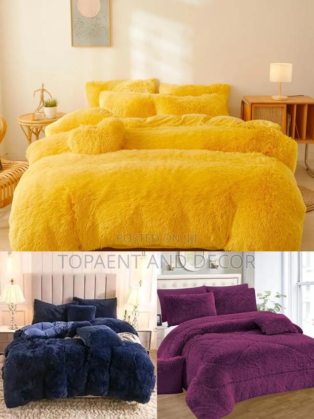 Soft Cotton Fluffy Duvet for Elegant Bedding - main view