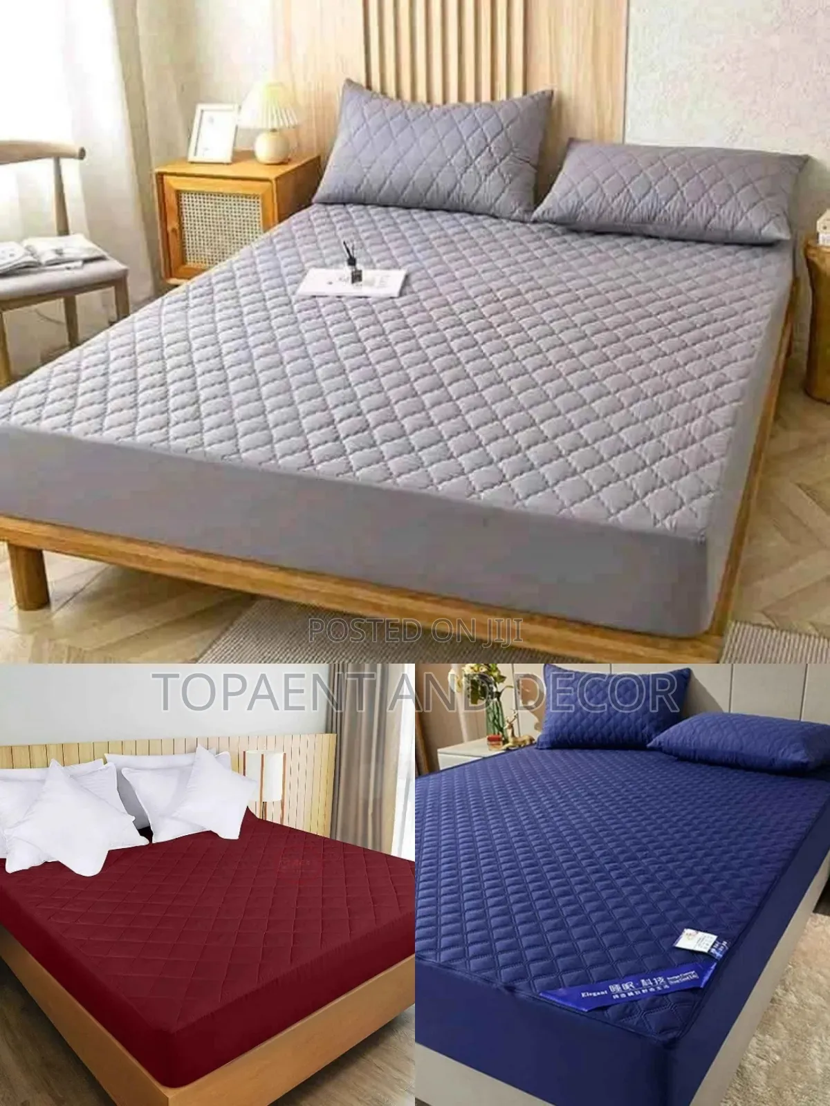 Hotel Standard Waterproof Mattress Protector Available in All Bed Size