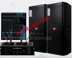 Outdoor Full Public Address System - Ca 12 - (2)Jbl Full Range - 8 Ch