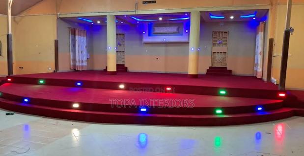 Curved Altar Carpet Installation Services