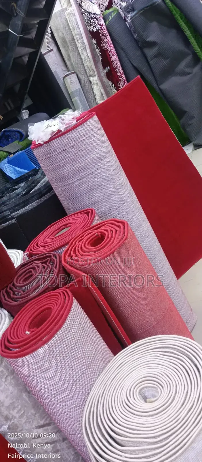 Binded Quality Walkway Red Carpets for Events