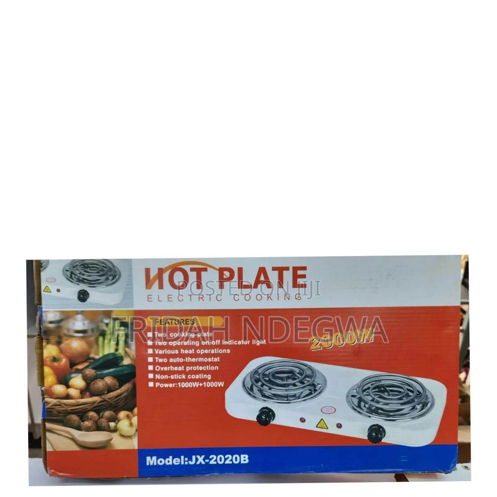 Double Coil Electric Hotplate