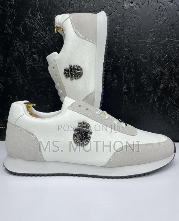 White / Black Billionaire Smart Casuals* *_Size : 39 - 45_*
