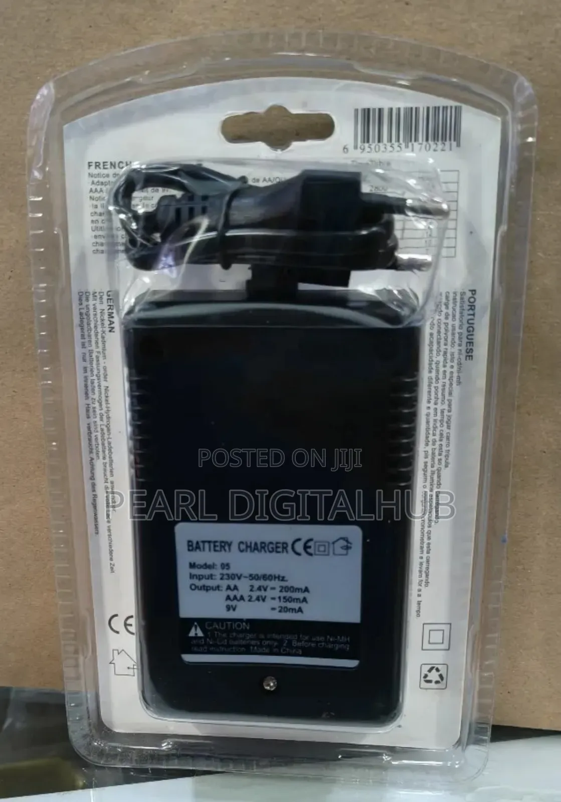 Bluebaby Aa,Aaa,9v Battery Charger