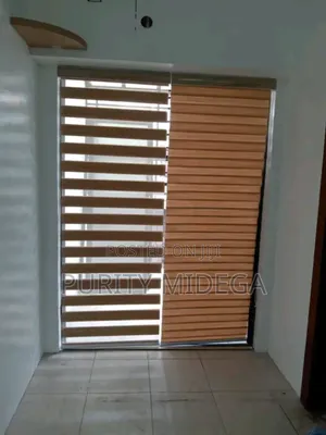 Brown Fabrics of Sheer Rollers