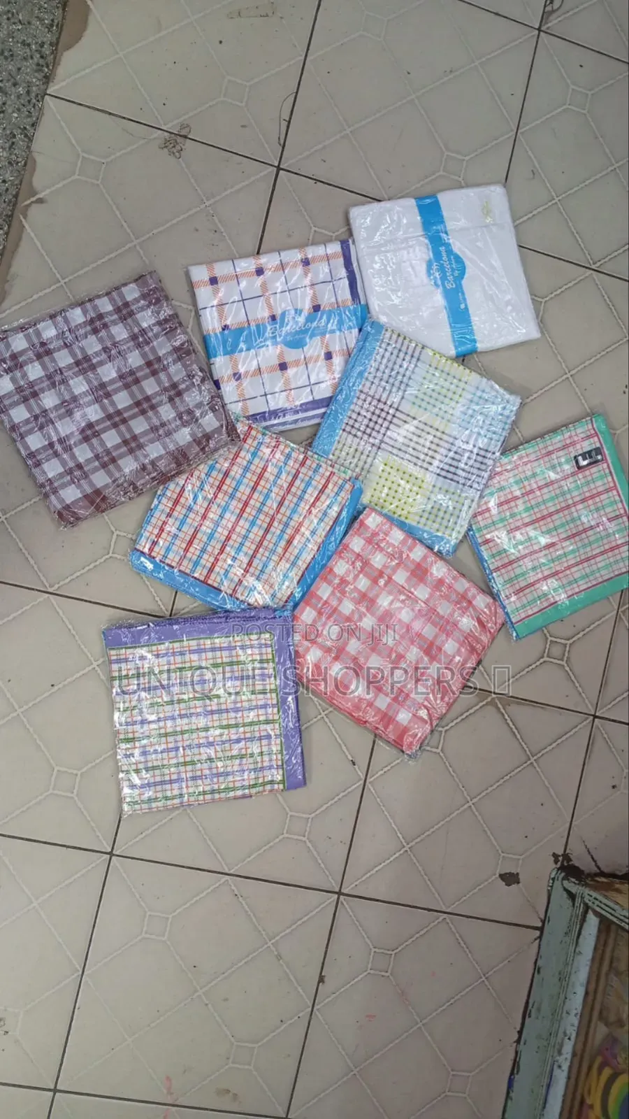Cotton Checked Handkerchief