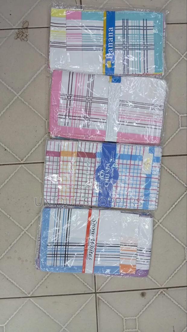 Cotton Checked Handkerchief - thumbnail 3