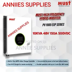 10kva - 48v MPPT VHM Must Hybrid Inverter