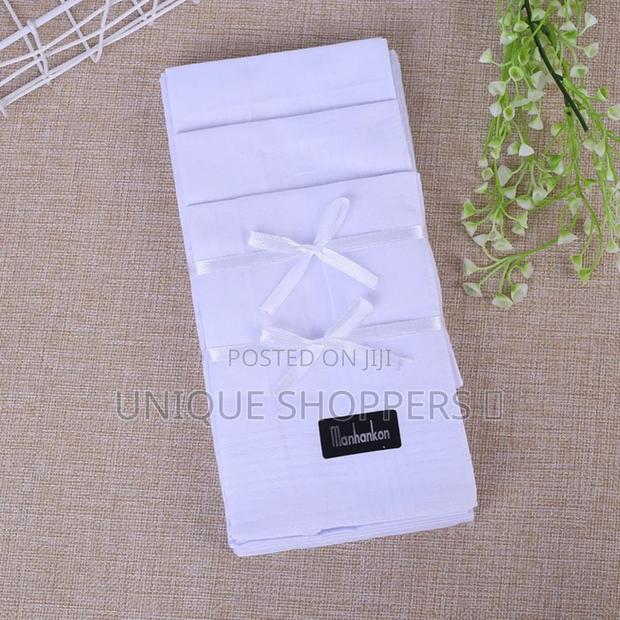 Polyester White Handkerchief - thumbnail 3