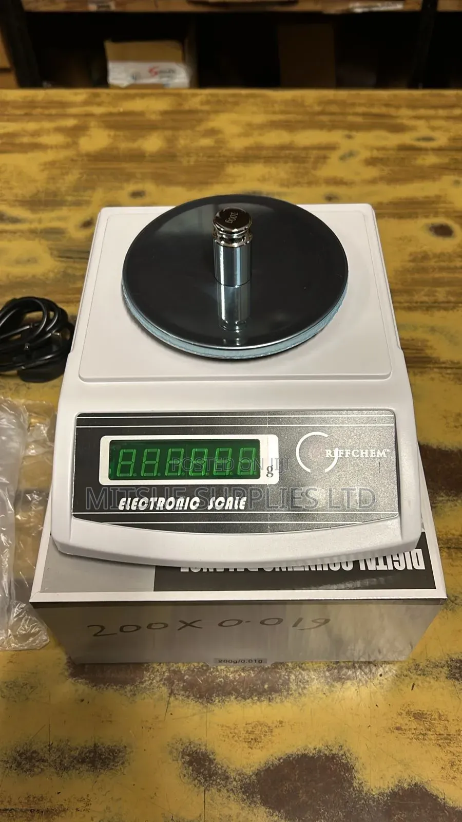 Weigh Scale/ Balance Electronic China - 200x0.01g With Wind Protection