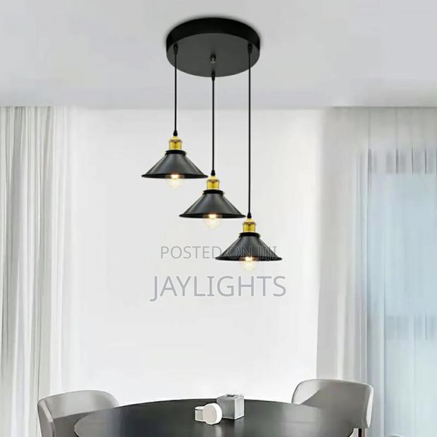 Ndustrial Hanging Light Iron E27 Pendant Lamps for Kitchen